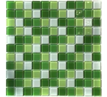 Мозаика стеклянная Aquaviva Сristall Green Light DCM173