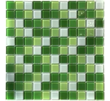 Мозаика стеклянная Aquaviva Сristall Green Light DCM173
