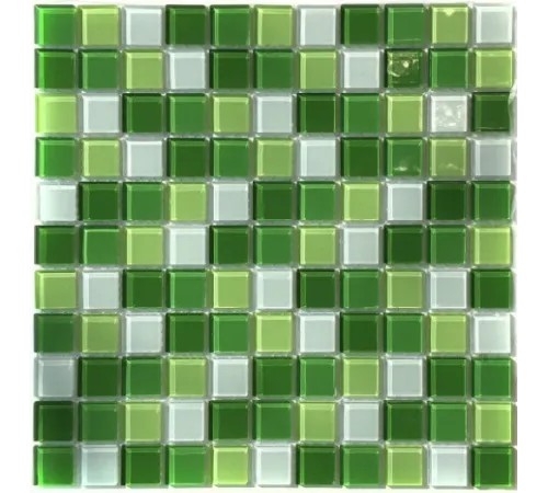 Мозаика стеклянная Aquaviva Сristall Green Light DCM173