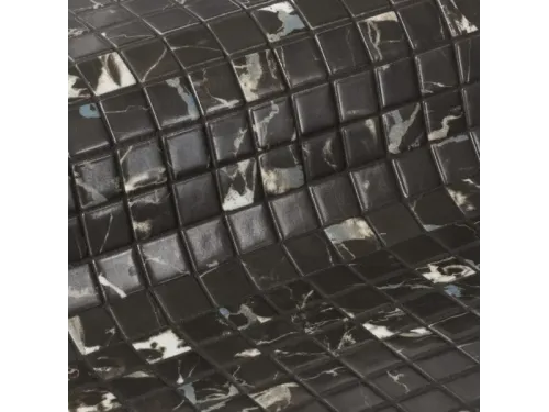 Мозаика стеклянная Ezarri модели Black Marble