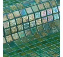 Мозаика стеклянная Ezarri модели Green Pearl