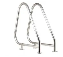 Поручни MP ARA (компл.2 шт.) из нерж. cтали AISI-304 (фланцы)