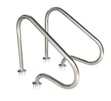 Поручни MP ARP (компл.2 шт.) из нерж. стали AISI-304 (фланцы)