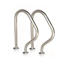 Поручни MP ARV (компл.2 шт.) из нерж. стали AISI-304 (фланцы)