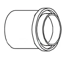 Муфта под вклейку D=50мм для Max Dapra D-EWT-EV (112902)