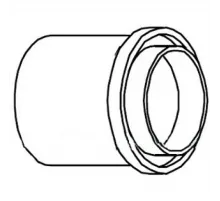 Муфта под вклейку D=50х3/4" для Max Dapra D-EWT-EV (110959)