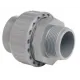 Муфта разборная д. 50 х 1 1/2" клеевое ПВХ Effast с наружной резьбой
