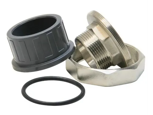 Муфта разъемная д. 110 х 4" Aquaviva ПВХ/латунь