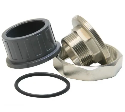 Муфта разъемная д. 110 х 4" Aquaviva ПВХ/латунь