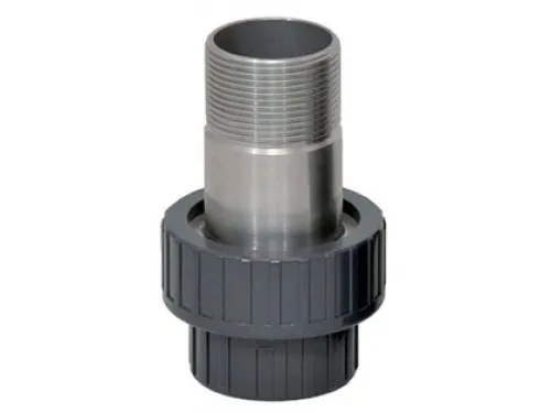 Муфта разъемная д. 60 с вставкой из нерж. стали НР 2", ТО.00.4