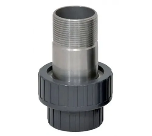 Муфта разъемная д. 50 с вставкой из нерж. стали НР 1 1/2", ТО.00.3