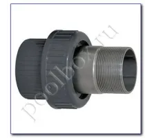 Муфта разъемная д. 50 с вставкой из нерж. стали 1 1/2"