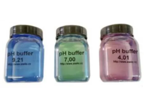 Набор буферных растворов для тестирования и калибровки зонда pH. 3 x 75мл., Aseko