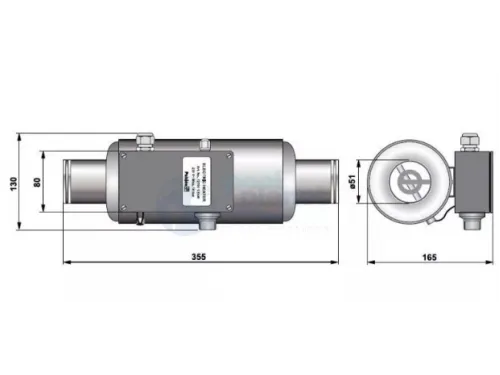 Нагреватель воздуха 1,5 kw Pahlen