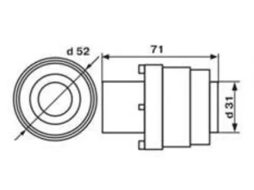 Насадка к форсунке гидромассажа Waterway (210-9790)