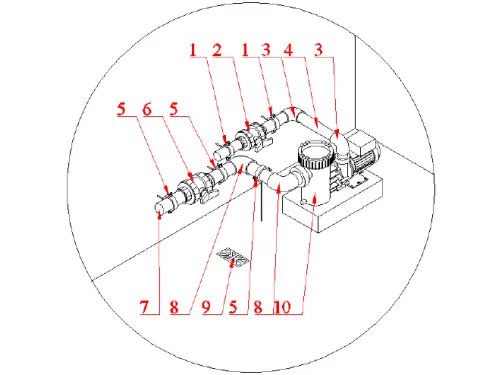 Насос (10 м3/ч, 0.69 кВт/ч, 220В) Aquatechnix Aqua Plus  10