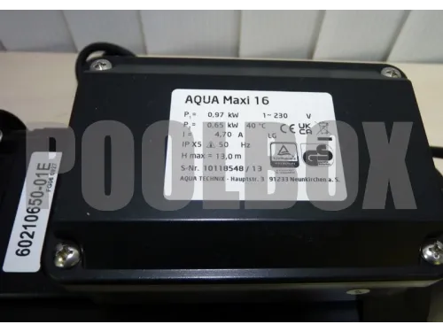 Насос (16 м3/ч, 0.97 кВт/ч, 220В) Aquatechnix Aqua Plus  16