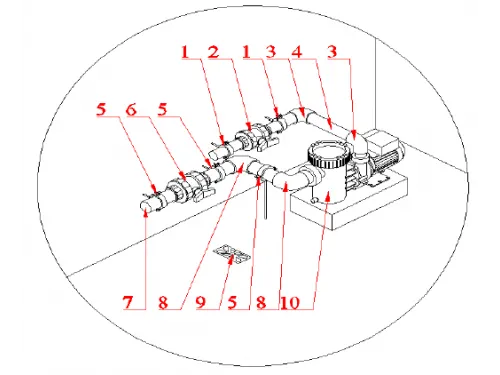 Насос (16 м3/ч, 0.97 кВт/ч, 220В) Aquatechnix Aqua Plus  16
