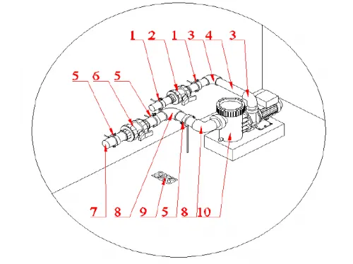 Насос (5 м3/ч, 0.58 кВт/ч, 220В) Aquatechnix Aqua Plus  5