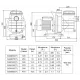 Насос (8 м3/ч, 0.37 кВт/ч, 220В) Mayer Schwimmbad SGM050