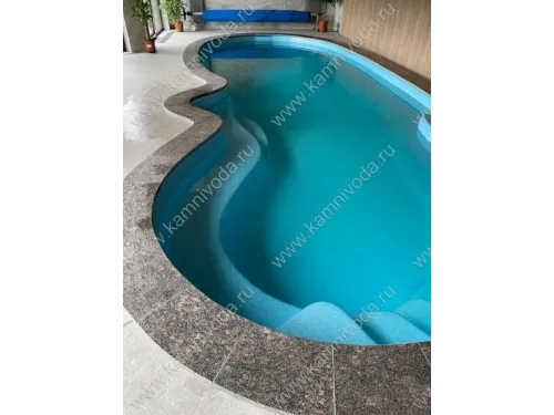 Натуральный бордюрный камень (H 20/30 мм.) (плоский, Г и П образный, рукохват, плитка) цвет на выбор