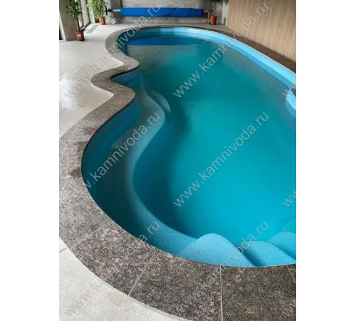 Натуральный бордюрный камень (H 20/30 мм.) (плоский, Г и П образный, рукохват, плитка) цвет на выбор