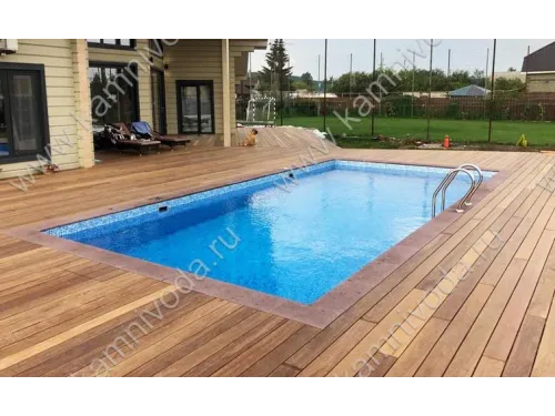 Натуральный бордюрный камень (H 20/30 мм.) (плоский, Г и П образный, рукохват, плитка) цвет на выбор