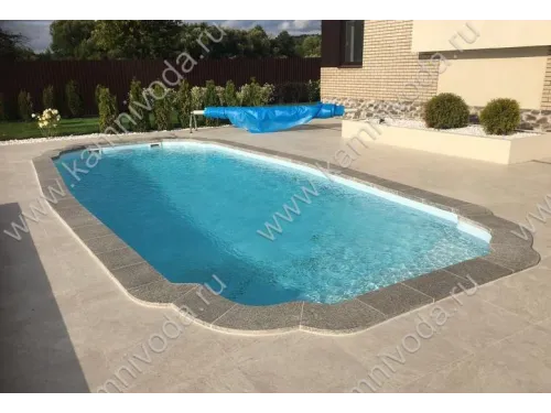 Натуральный бордюрный камень (H 20/30 мм.) (плоский, Г и П образный, рукохват, плитка) цвет на выбор