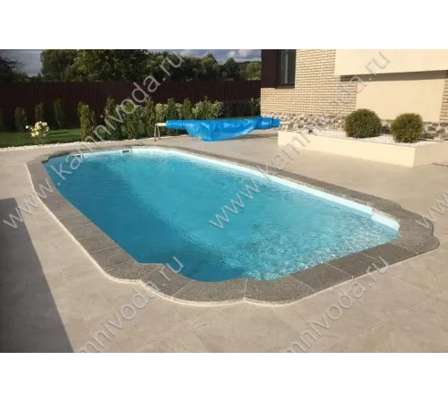 Натуральный бордюрный камень (H 20/30 мм.) (плоский, Г и П образный, рукохват, плитка) цвет на выбор