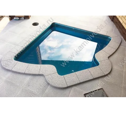 Натуральный бордюрный камень (H 20/30 мм.) (плоский, Г и П образный, рукохват, плитка) цвет на выбор