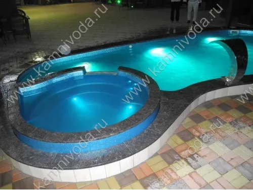 Натуральный бордюрный камень (H 20/30 мм.) (плоский, Г и П образный, рукохват, плитка) цвет на выбор