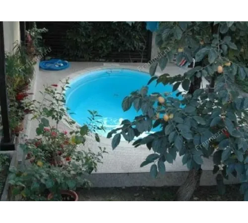 Композитный бассейн Ницца 4,00*3,70*1,40 м., Франмер