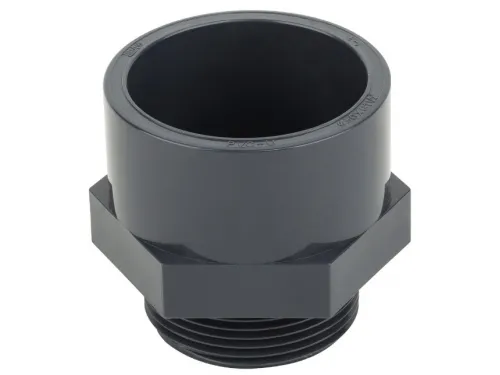 Ниппель д. 50x63x2" клеевое ПВХ Aquaviva с наружной резьбой