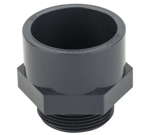 Ниппель д. 50x63x2" клеевое ПВХ Aquaviva с наружной резьбой