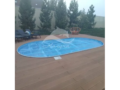 Бассейн ЛАГУНА овальный 7 х 3 х 1,25 м