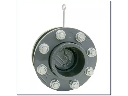 Обратный клапан д.  63 с фланцами язычковый Coraplax (2730063)