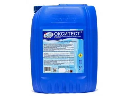 ОКСИТЕСТ (канистра 10 л.) активный кислород жидкий, для ручной дозации