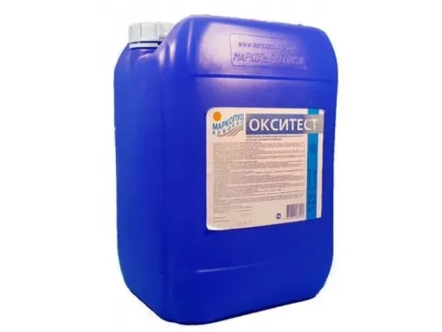 ОКСИТЕСТ (канистра 20 л.) активный кислород жидкий, для станций дозации