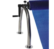 Опора фланцевая двойная штанги ролика из нерж. стали Flexinox (компл. 2 шт.)