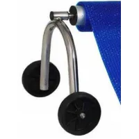 Сматывающее устройство из нержавеющей стали Flexinox с колесными опорами