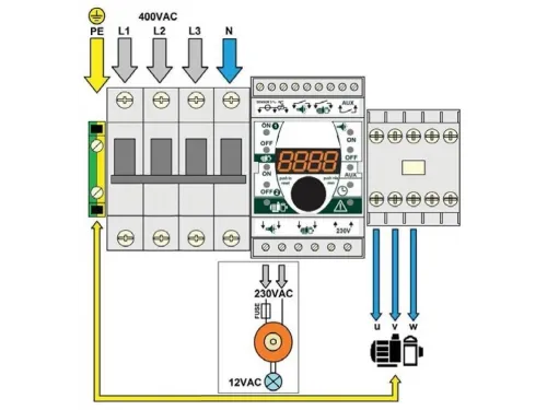 Панель управления фильтрацией Toscano ECO-POOL-400 10002509 (380В) с таймером