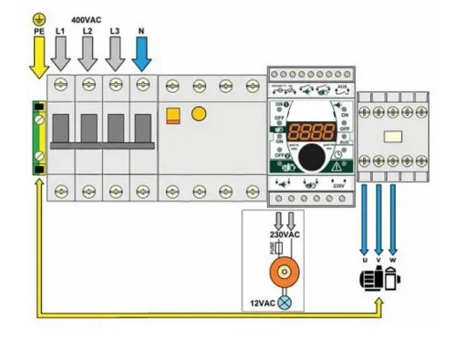 Панель управления фильтрацией Toscano ECO-POOL-400-D 10002510 (380В) с таймером