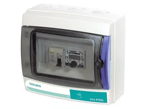 Панель управления фильтрацией Toscano ECO-POOL-B-230-D 10002580 (230В) с таймером, Bluetooth