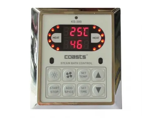 Парогенератор Coasts KSB-150 15 кВт 380В с выносным пультом KS-300A