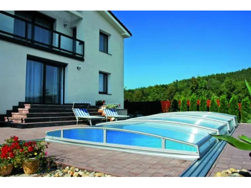 Павильон раздвижной CASABLANCA INFINITY-B (Ideal Cover) 8.60*5.00(4.58)*0.75 м.