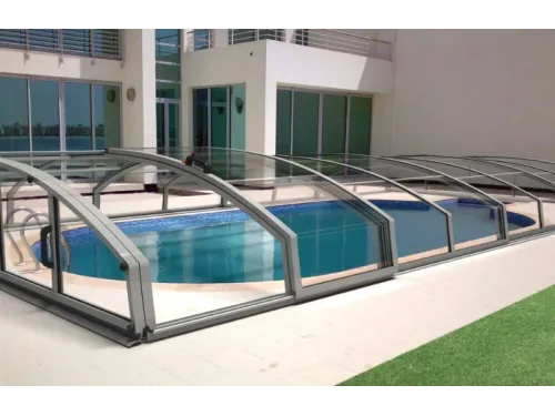 Павильон раздвижной CASABLANCA INFINITY-B (Ideal Cover) 8.60*5.00(4.58)*0.75 м.