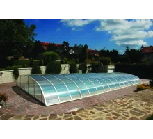 Павильон раздвижной Dallas-A (Ideal Cover) 6,46х4,07(3,79)х0,75 м.