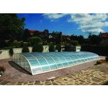 Павильон раздвижной Dallas-A (Ideal Cover) 6,46х4,07(3,79)х0,75 м.