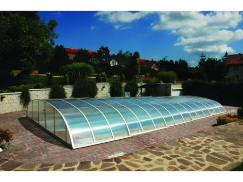 Павильон раздвижной Dallas-A (Ideal Cover) 6,46х4,07(3,79)х0,75 м.