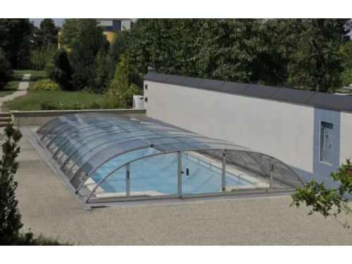 Павильон раздвижной Dallas-A (Ideal Cover) 6,46х4,07(3,79)х0,75 м.